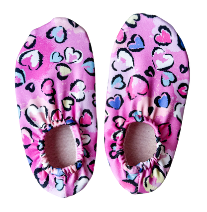 Hearts Leopard, Children's Non-Slip Shoes, Water Shoes