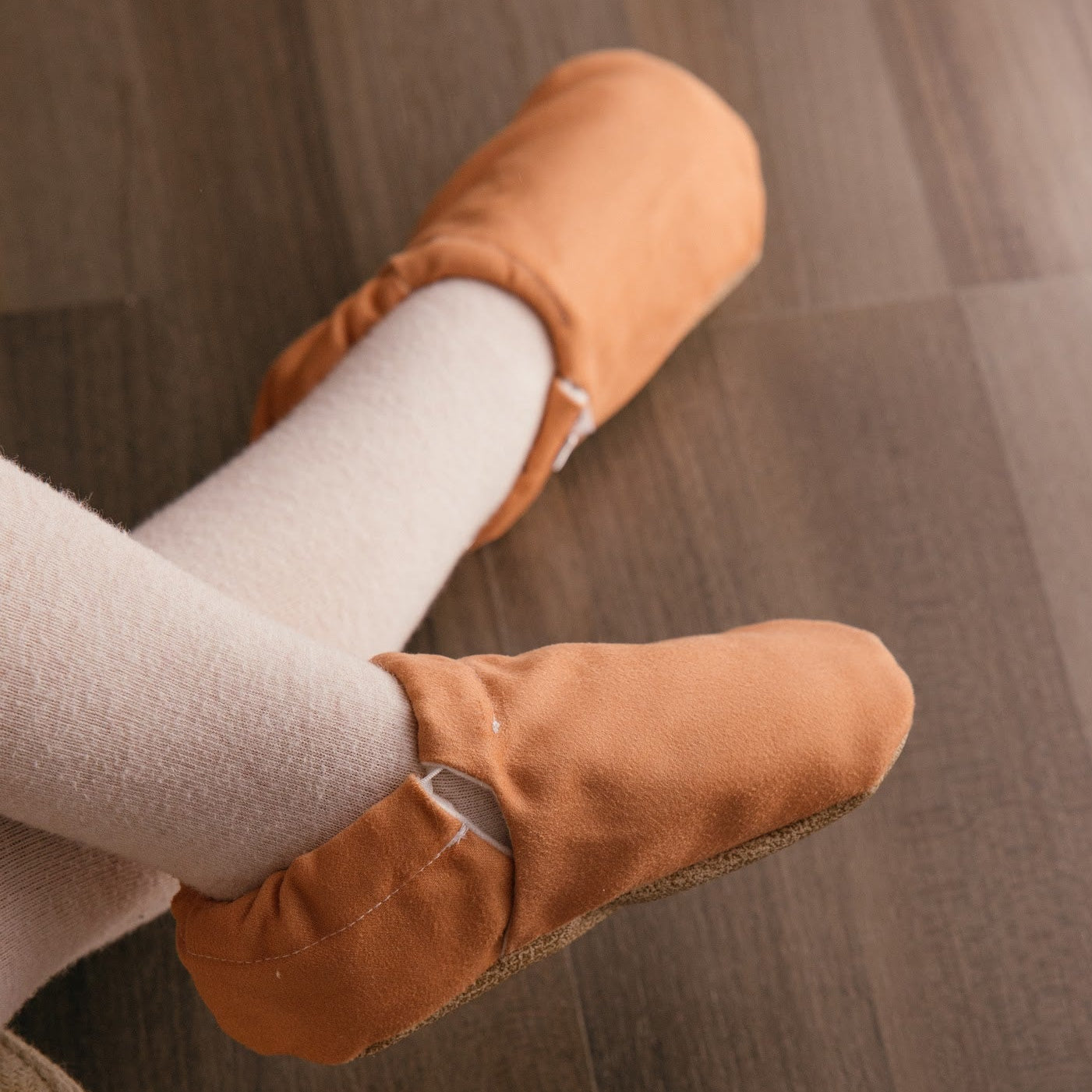 Baby Shoes - Caramel