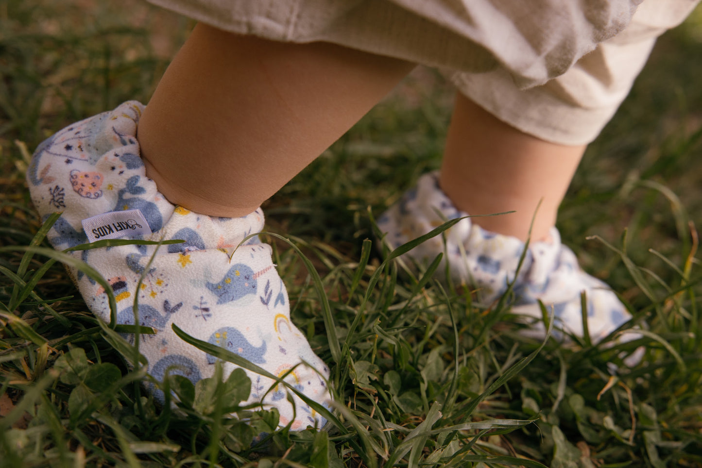 Baby Shoes - Whales