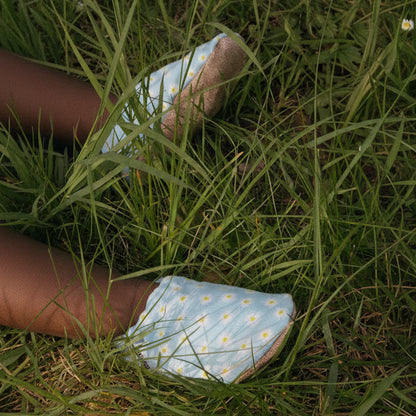 Chaussons Bébé - Marguerites