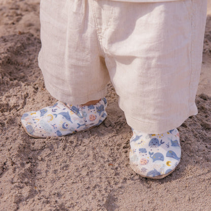 Baby Shoes - Whales