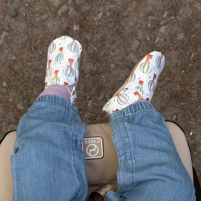 Krabbelschuhe für Babys – Luftballons