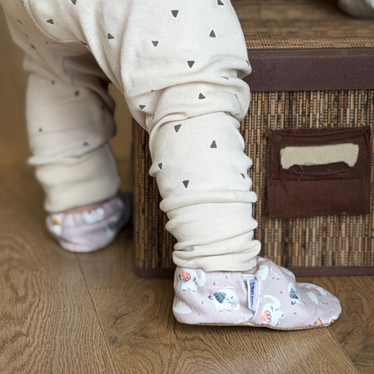 Baby Shoes - Elephants