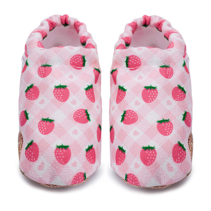 Chaussons Bébé – Fraises