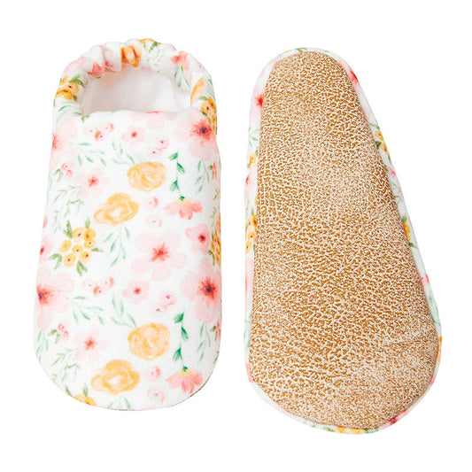 Baby Shoes - Soft Flowers