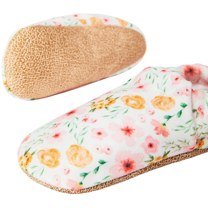 Baby Shoes - Soft Flowers