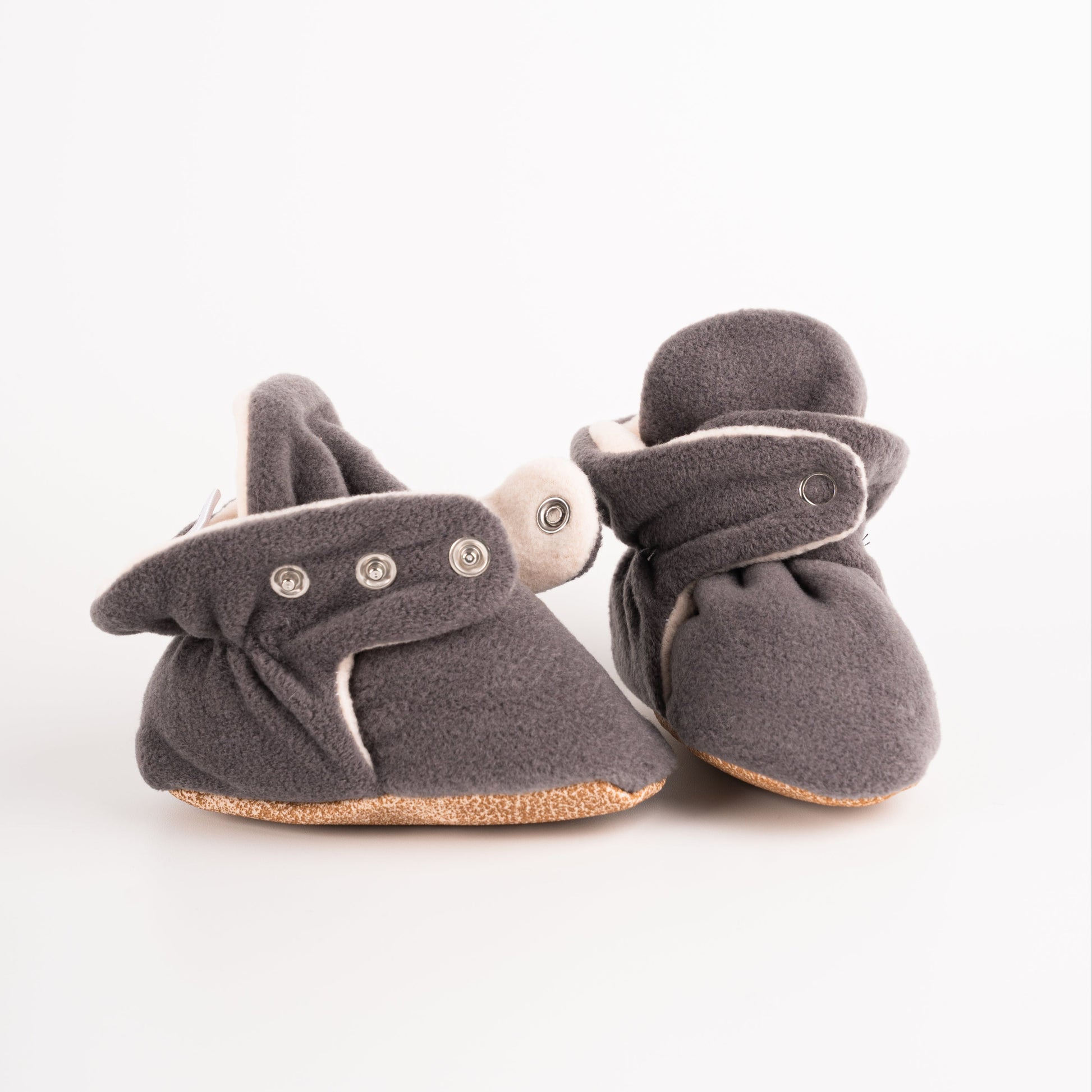 Baby Booties Grey – Kifikids - Main Image