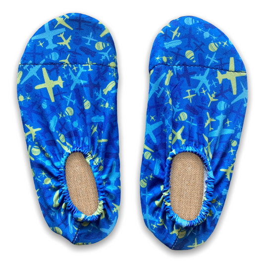 Children’s Non-slip Swim Shoes, Beach Shoes, Planes design